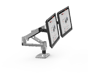 Twin Monitor Arm - Side Mounted